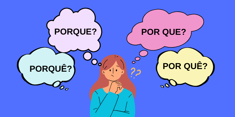 Porque, porquê, por que ou por quê?